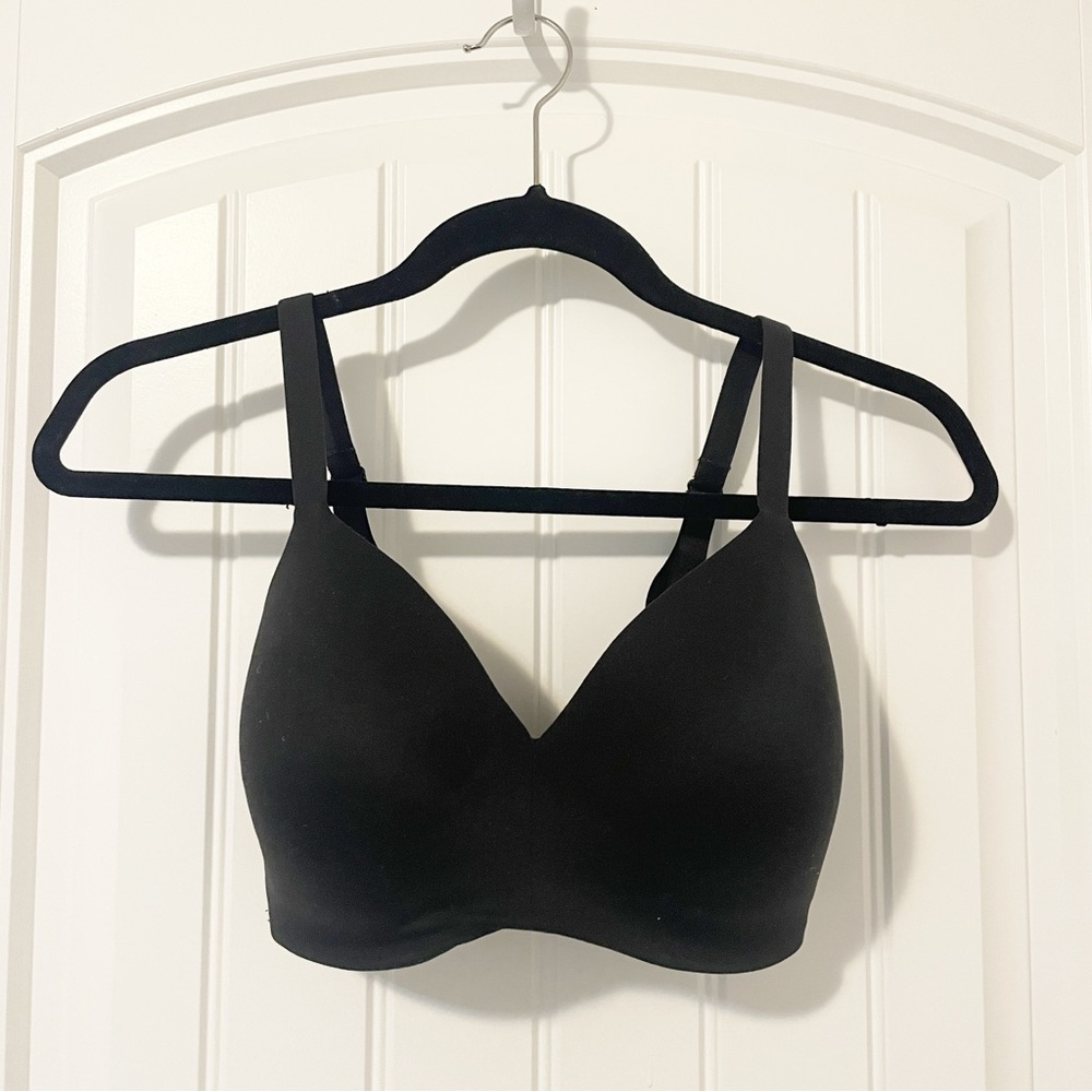 Wacoal Black Wireless Soft T-shirt Bra Size 32DDD